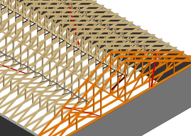 How To Properly Brace Roof Trusses | FastenMaster