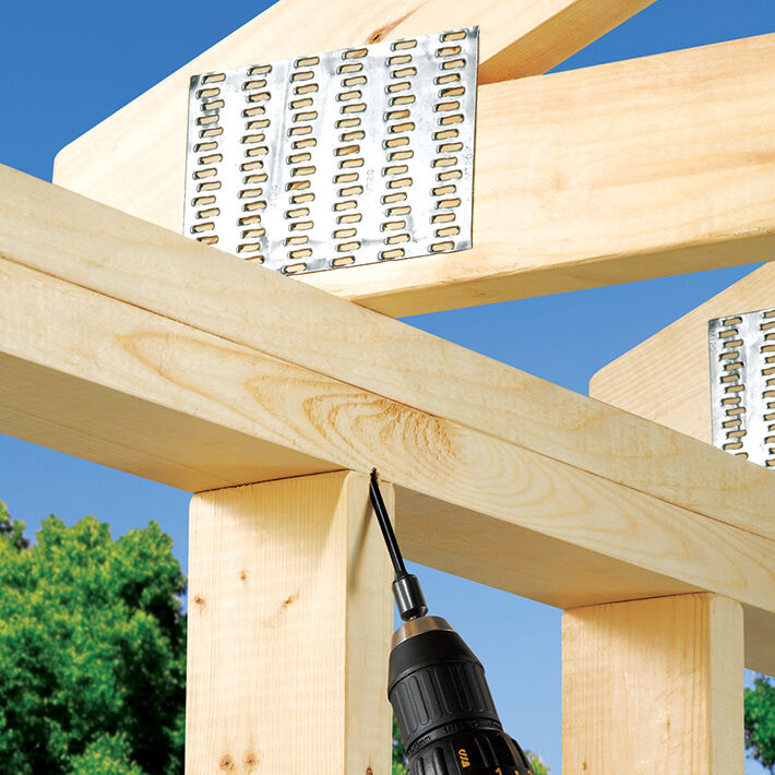 Timberlok Truss & Rafter to Top Plate Structural Wood Screws